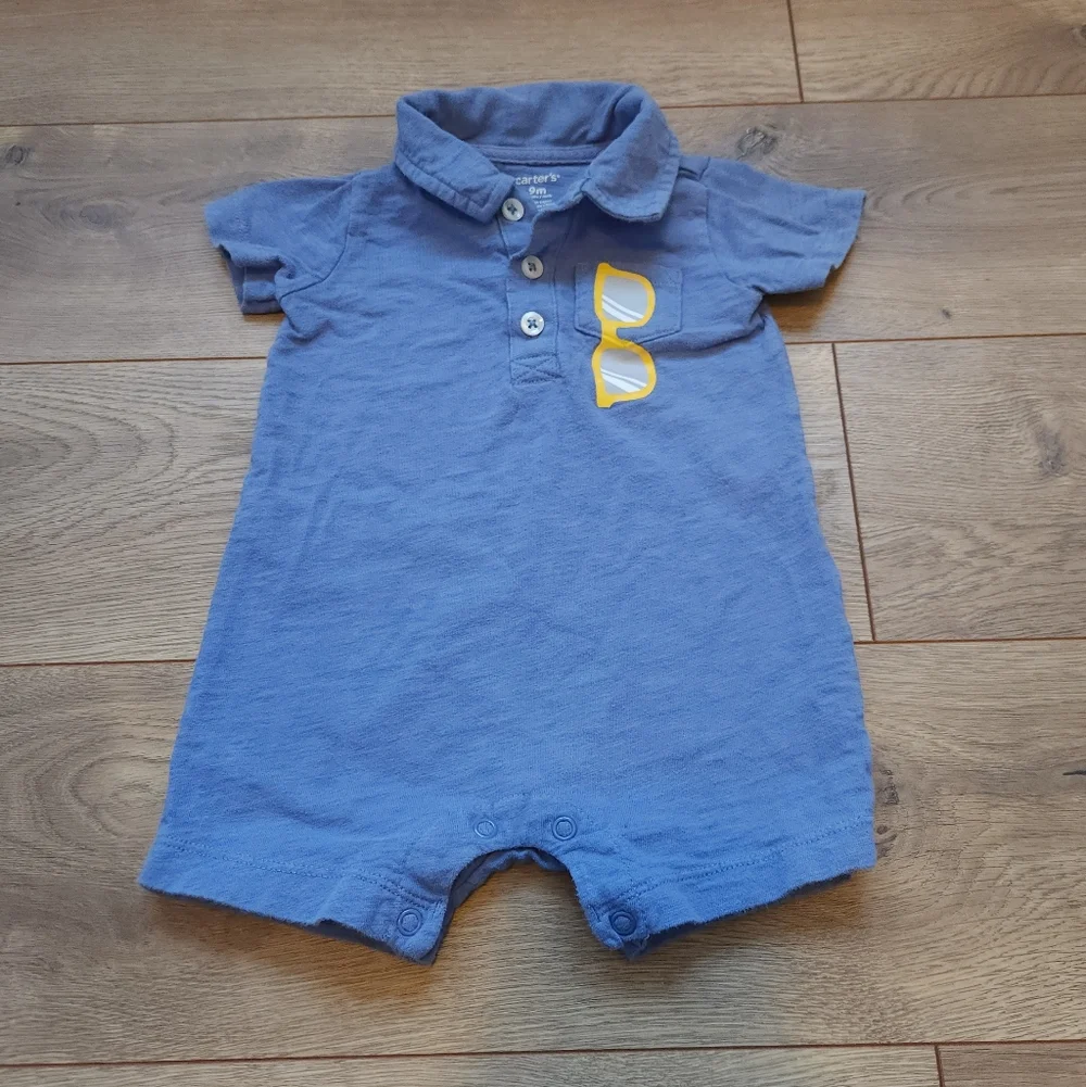 Carter's 9m Collared Romper